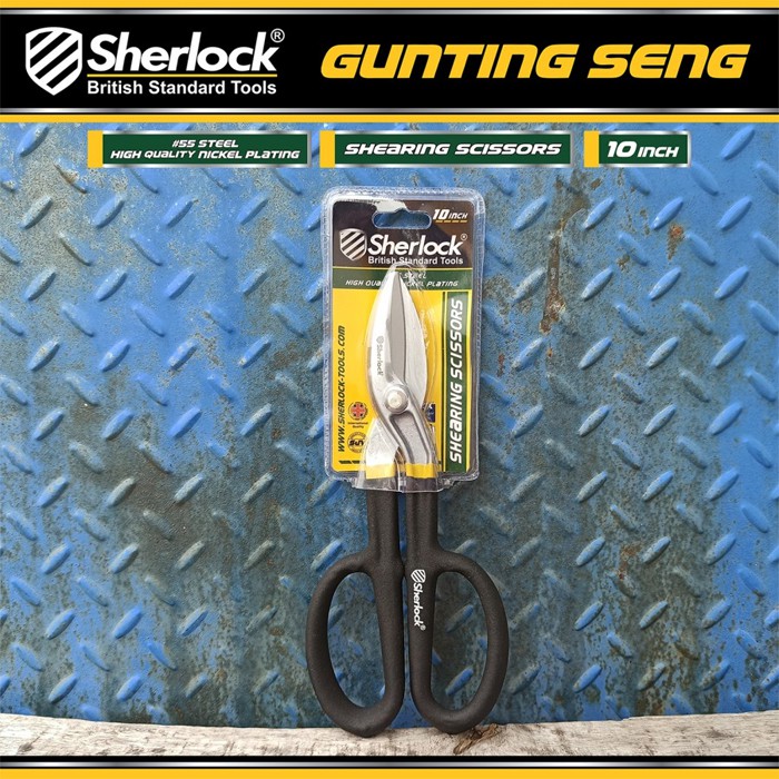 Gunting Seng / Sherlock 10 inch Chrome Vanadium