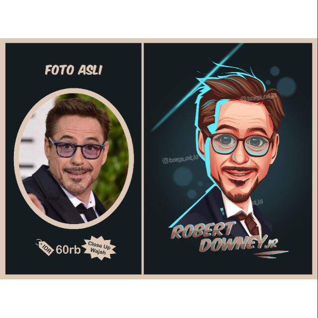 Vektor Karikatur VinceRuz Style