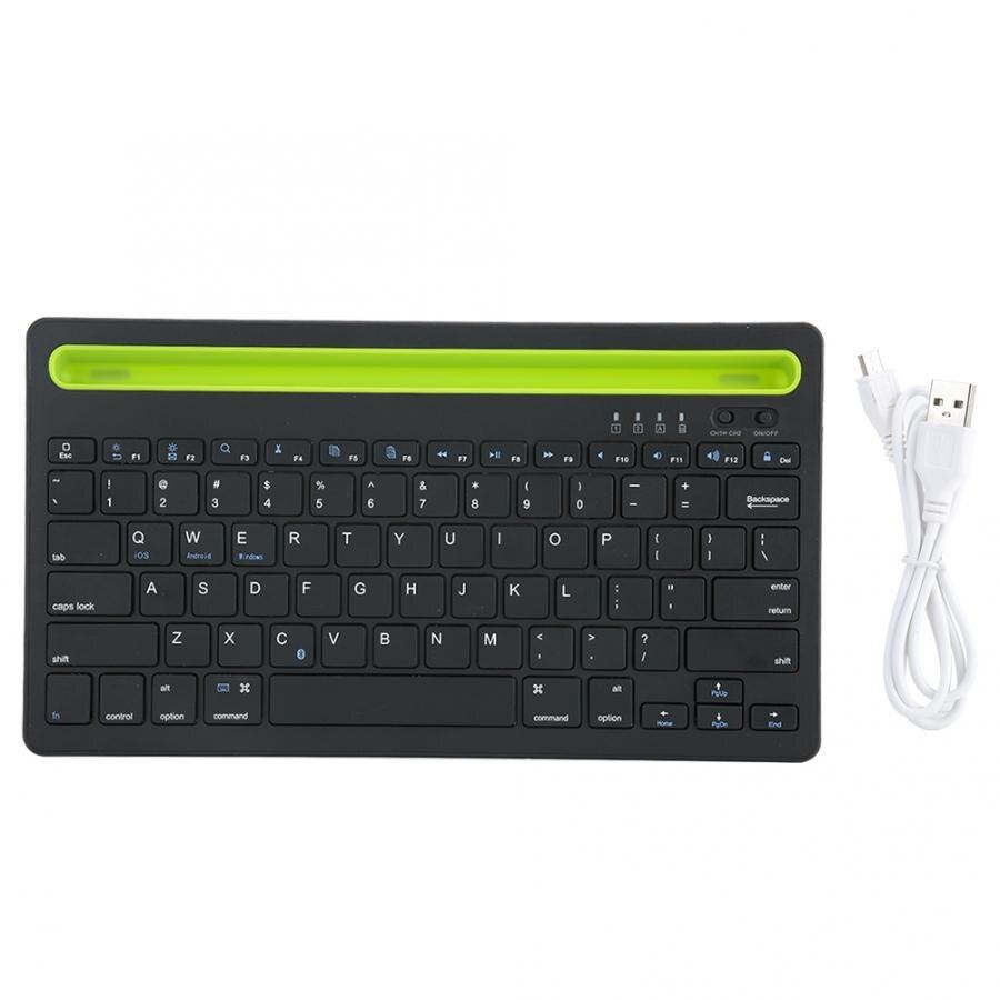 Keyboard Bluetooth Wireless with Smartphone Stand Holder