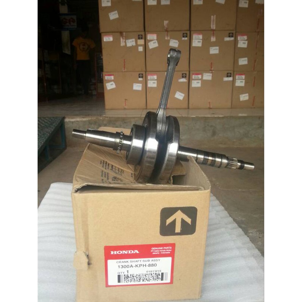 KRUK AS CRANKSHAFT SUPRA X 125 KHARISMA Asli Honda 1300AKPH880