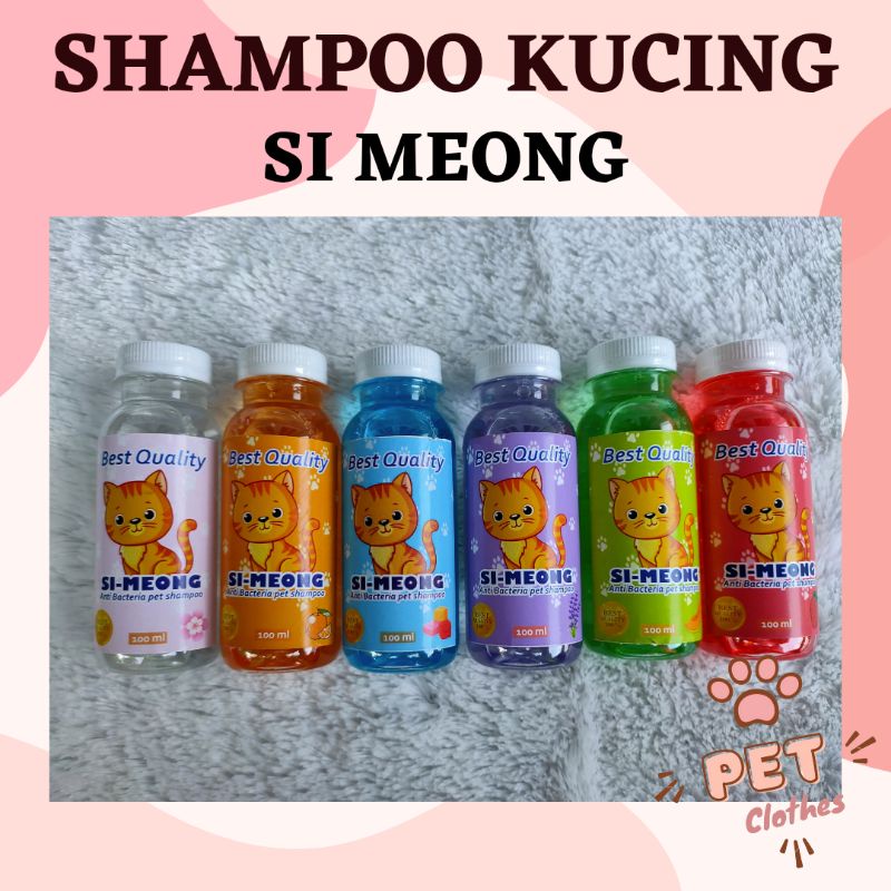 Shampoo Kucing Anti Kutu Dan Jamur 100ml