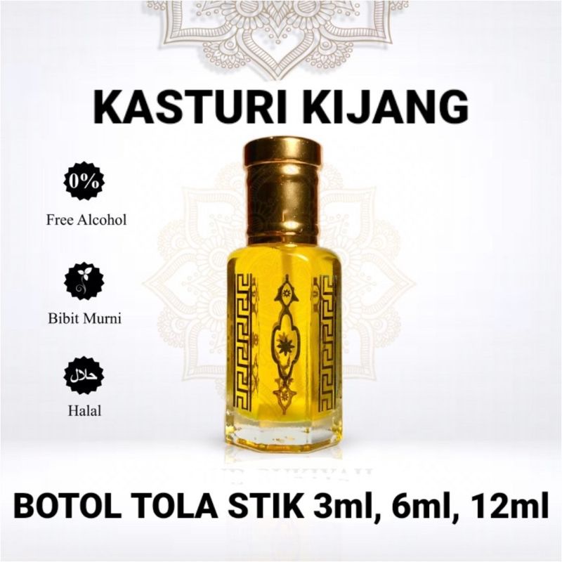 Parfum Kasturi Kijang Minyak Murni Kasturi Original Non Alkohol