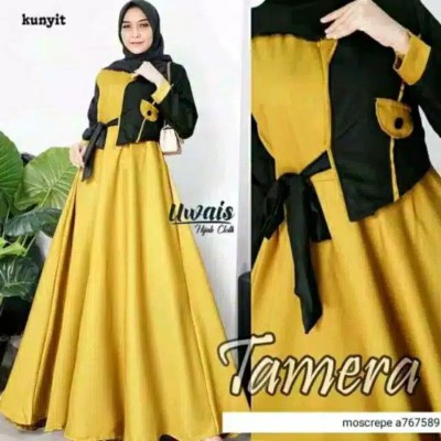 Tey-17 Batik Wanita Asj Sa Hrb026 Kenongo Kemeja Tosca Pendek