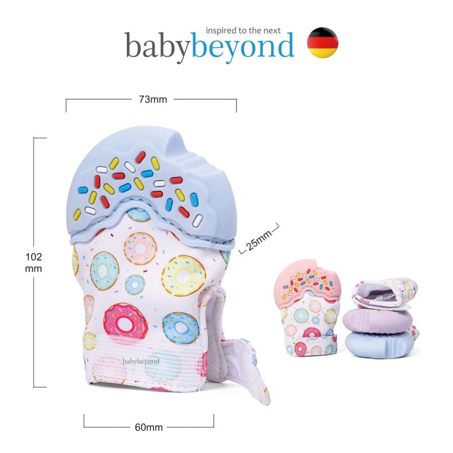 BABY BEYOND SILICONE TEETHER GLOVE / BB1044