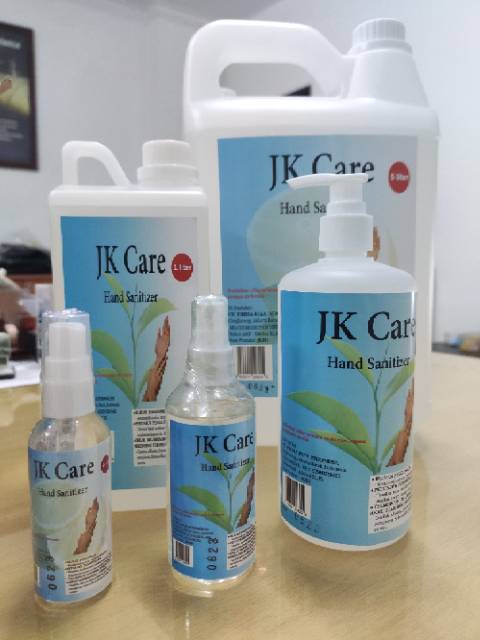 JKCare Hand Sanitizer 60ML cair / Aseptic / Antiseptic - Green Tea