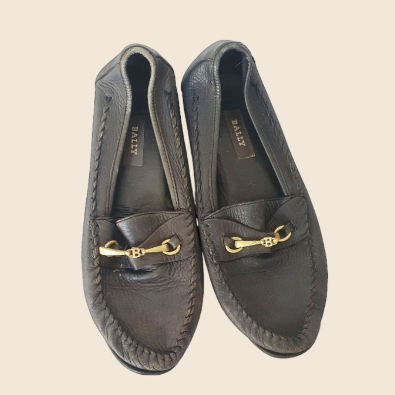 PRELOVED - BALLY SHOES FOR MAN ORIGINAL PERLU REPARASI & SPA