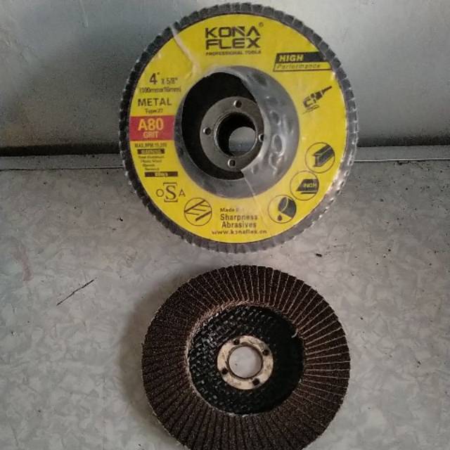 Flap disc no 60/80/100/120 KONAFLEX