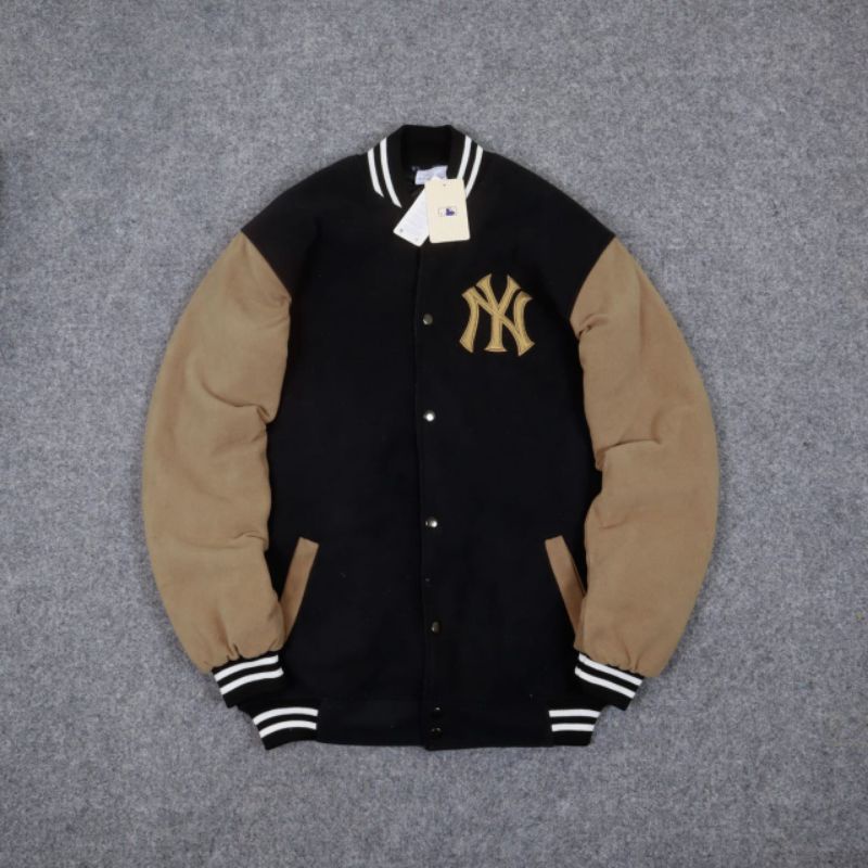 JAKET BOMBER NEW YORK HIGH QUALITY CASUAL HYPE FASHION PRIA