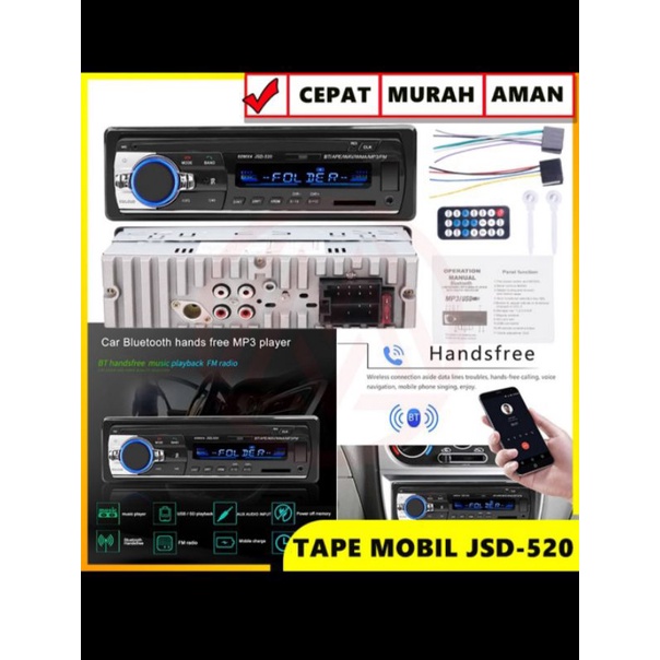 Tape audio Mobil Bluetooth USB - Tipe Mobil Bluetooth