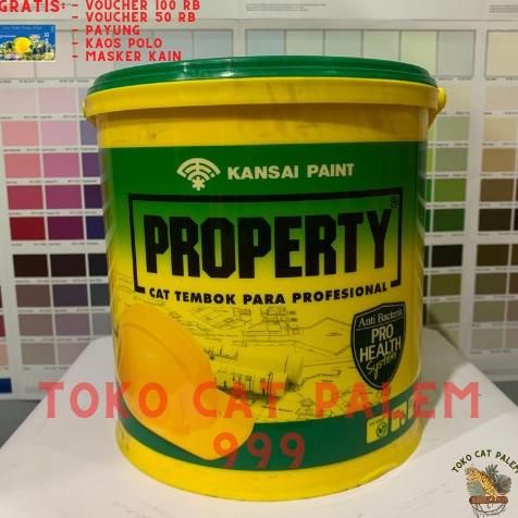 CAT TEMBOK INTERIOR PROPERTY by KANSAI PAINT (25 KG) BISA REQUEST WRNA