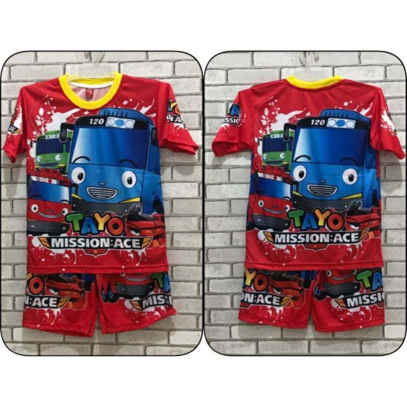 ALFIYAH ~ KAOS SETELAN TAYO /BUS TAYO