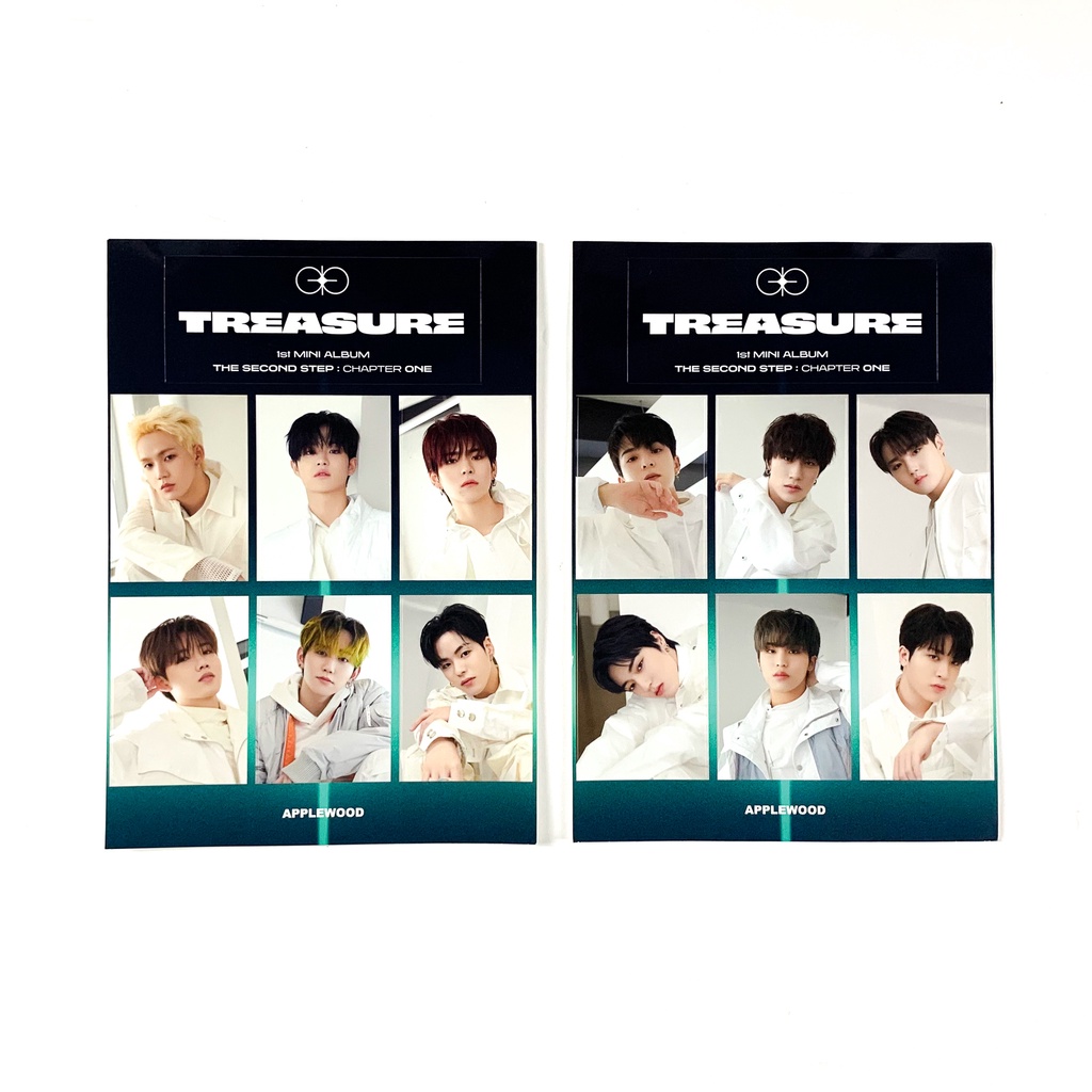 [sharing] TREASURE - CHAPTER ONE (JIKJIN ALBUM) - Sticker Benefit Applewood
