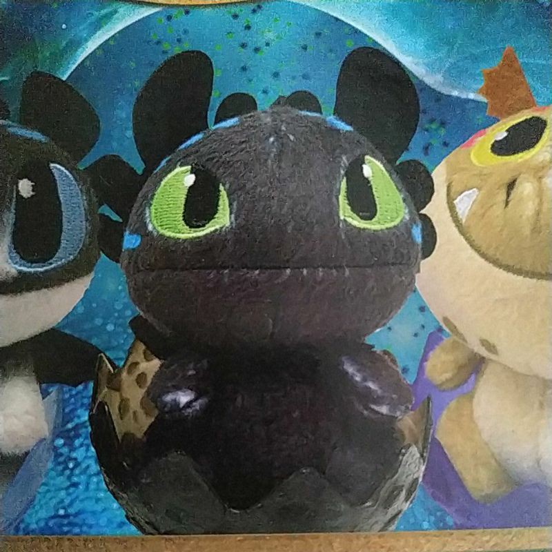 hatching egg plush toothless