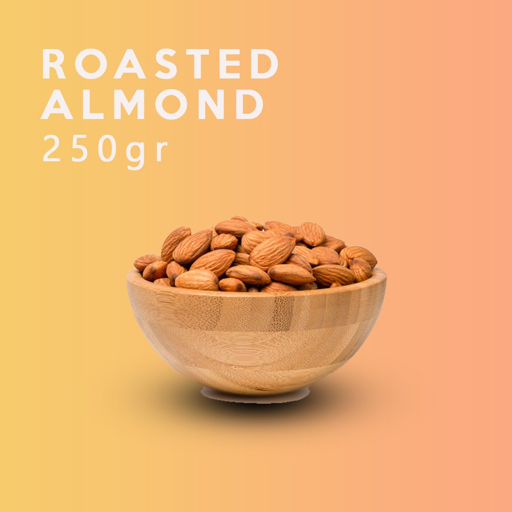 

Kacang Almond Panggang 250 gram