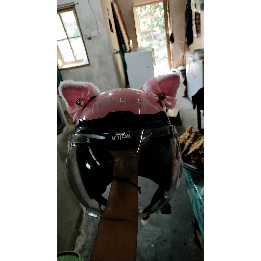 ❤ COD AKTIF ❤ Kuping Helm Nekomimi - kuping kucing helm accesories helm - Kuping kucing nekomimi cat