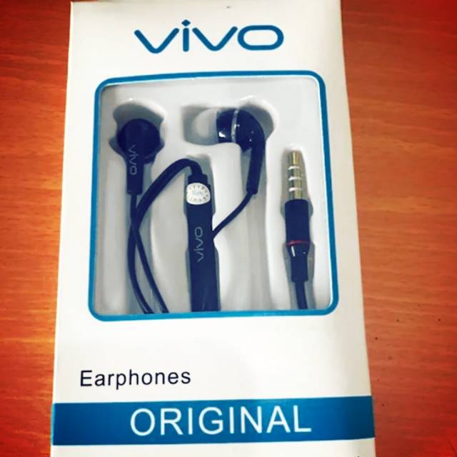 Handsfree Headseat Earphone VIVO Earphone Merk VIVO
