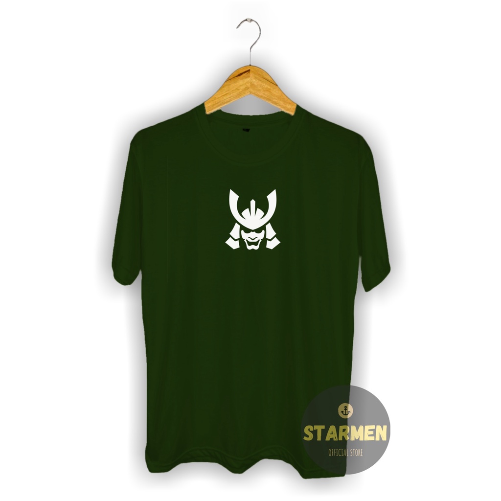 Kaos Distro Pria T-Shirt Motif Kata Kata SAMURAI BIG