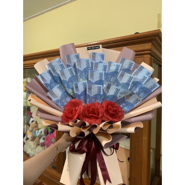 

MoneyBouquet50K(KadoPernikahan)