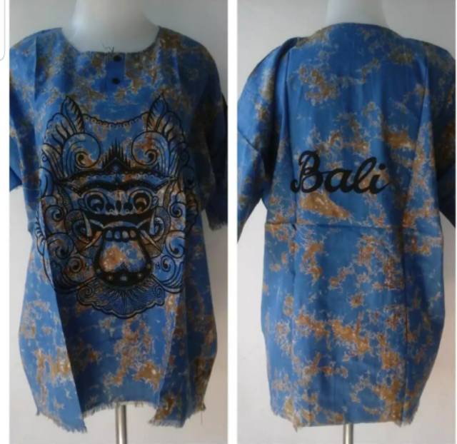 BH 143 baju bali barong XXL katun warna