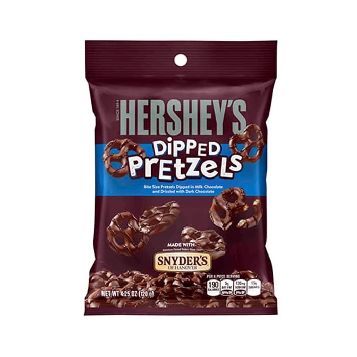 

#HANDCARRY Hersheyâ€™s Milk Choc Pretzels 120g - UFOHCR1548