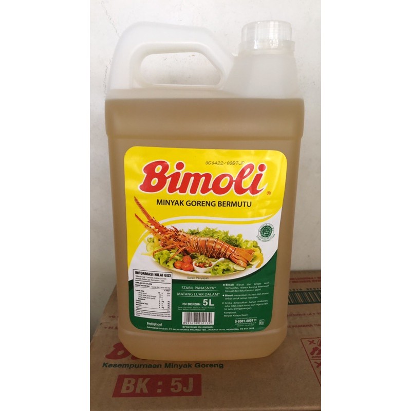 Minyak Goreng Bimoli 5 Liter Indonesia