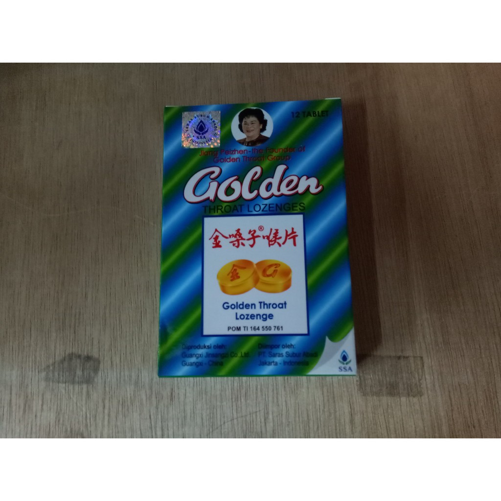 

Golden Throat Lozenges