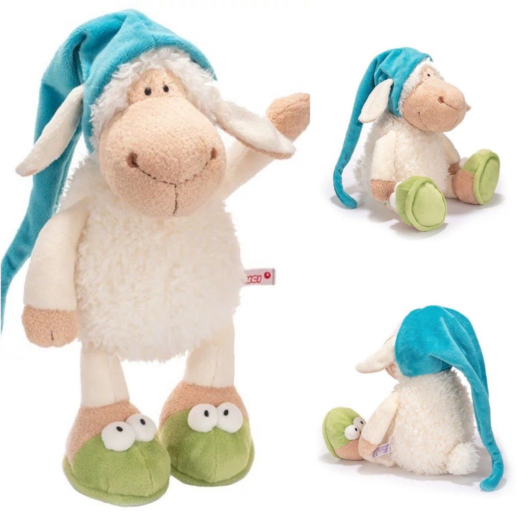 25cm/35cm/50cm sleepy sheep creative plush toy stuffed toy doll sheep 25cm children baby toy christmas gift