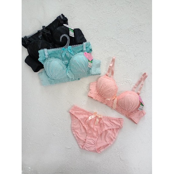 BRA SET / SET BRA / SETELAN BH + CELANA DALAM MOTIF RENDA FASHION 8280