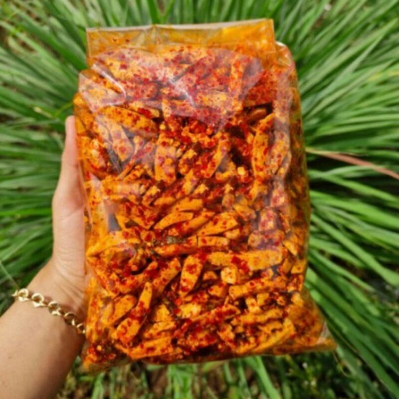 Basreng pedas daun jeruk isi 1kg