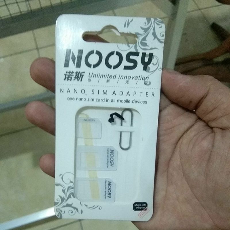 noosy jarum sim card