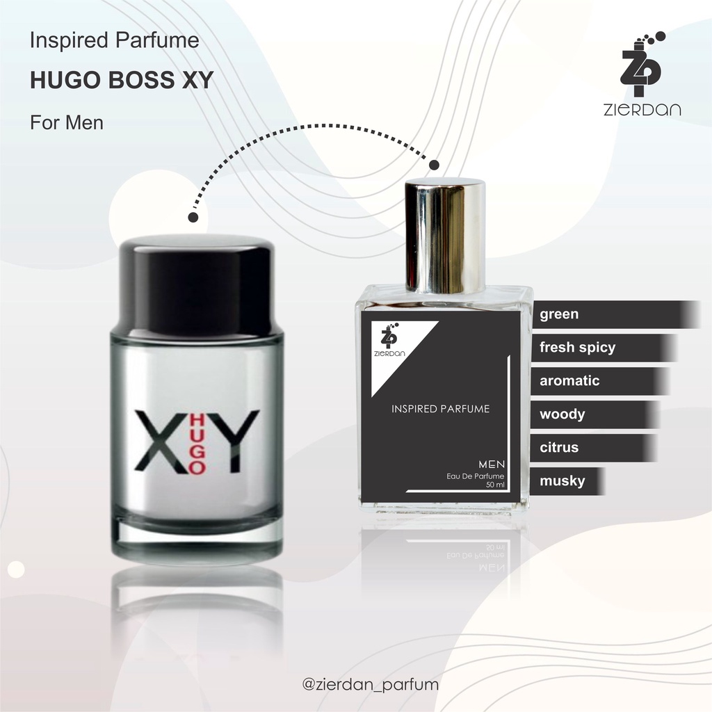 Zierdan Inspired Parfum Hugo Boss XY Parfume Farfum Minyak Wangi Tahan Lama Pria Cowok