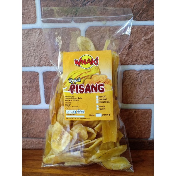 

Kripik Pisang Super Wnaki kemasan 250gr