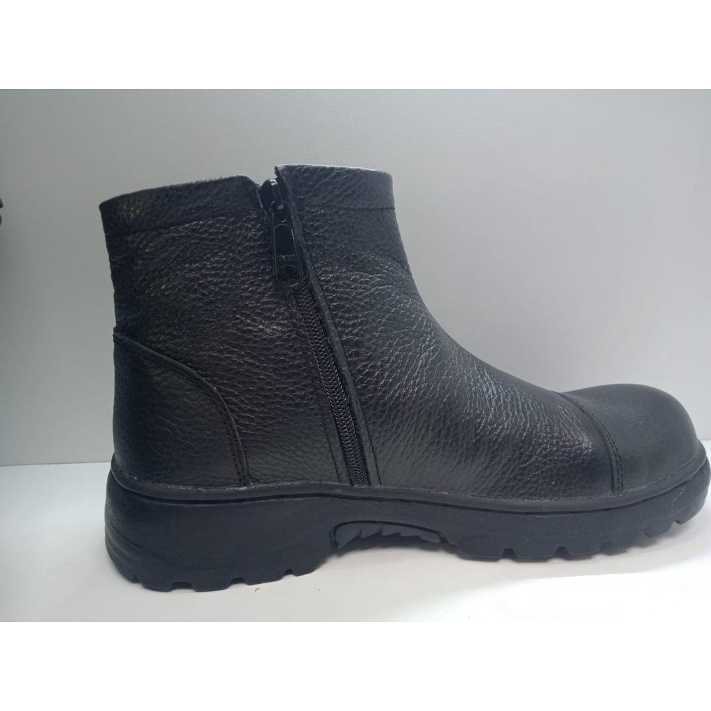 SEPATU PRIA KULIT SAFETY BOOT RESLETING