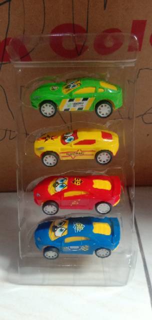 Mainan mobil lucu Elena, Paulus, kevin &amp; Teguh / mainan mobil lucu super murah