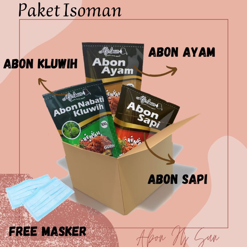 

Paket Isoman Abon Premium