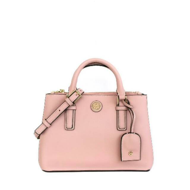 Tory Burch Robinson Micro Double Zip Small tote slingbag crossbody bag tas