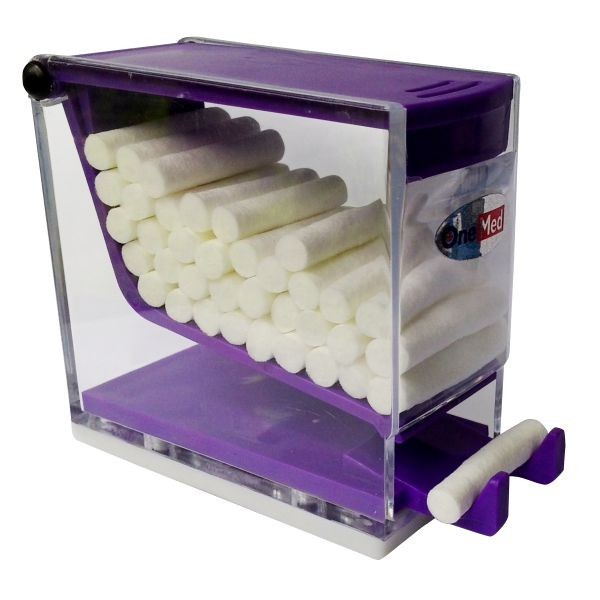 Dental Cotton Roll Dispenser Ungu OneMed OJB