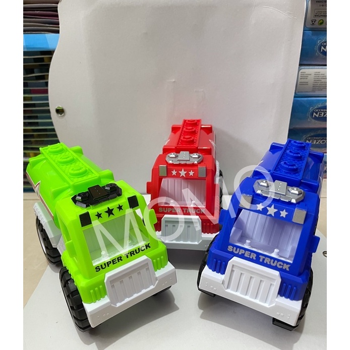 MAINAN SUPER TRUCK X DUMP - Heavy truck dump + Sand Toys (OPP)