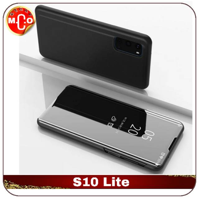 Samsung Galaxy S10 Lite Mirror Clear View Case
Casing Sarung Cover HP