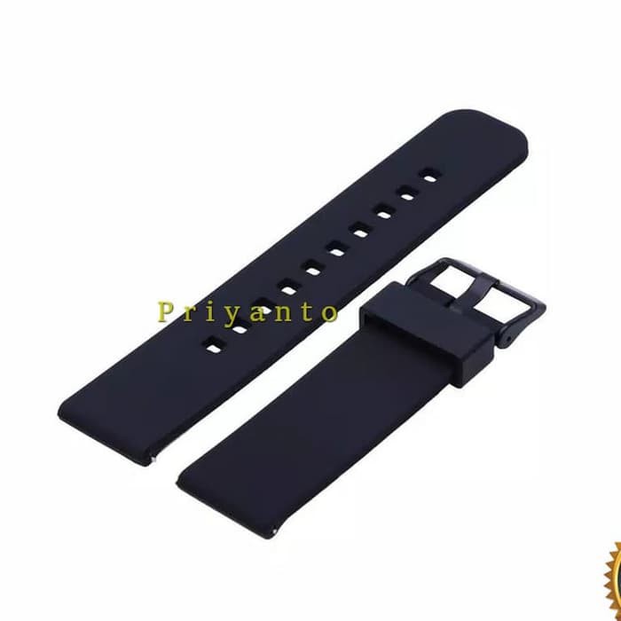 Strap Tali jam pebble classic smart watch 22mm hitam termasuk pen