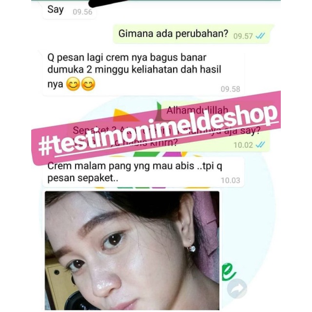 CREAM MALAM NORMAL WHITENING &amp; GLOWING BY AMSKINCARE | CREAM PEMUTIH DAN GLOWING