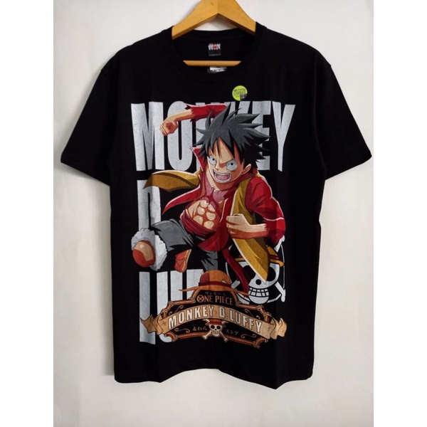 KAOS DISTRO ONE PIECE HITAM