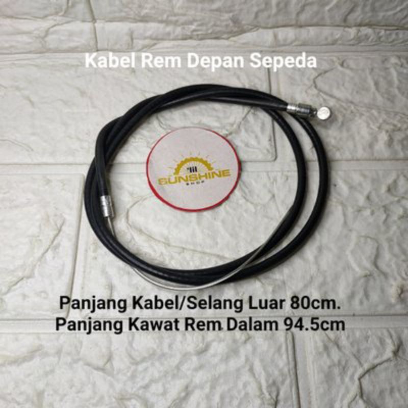 Kabel Kawat Rem Depan Sepeda BMX Mini MTB Federal untuk U-Brake dan V-Brake