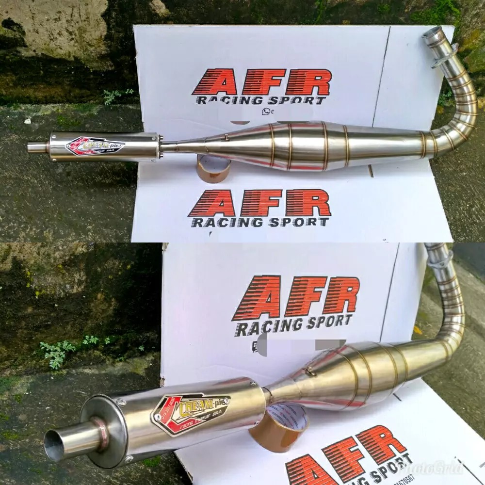 Knalpot Rx King Kolong Creampie Stainless .