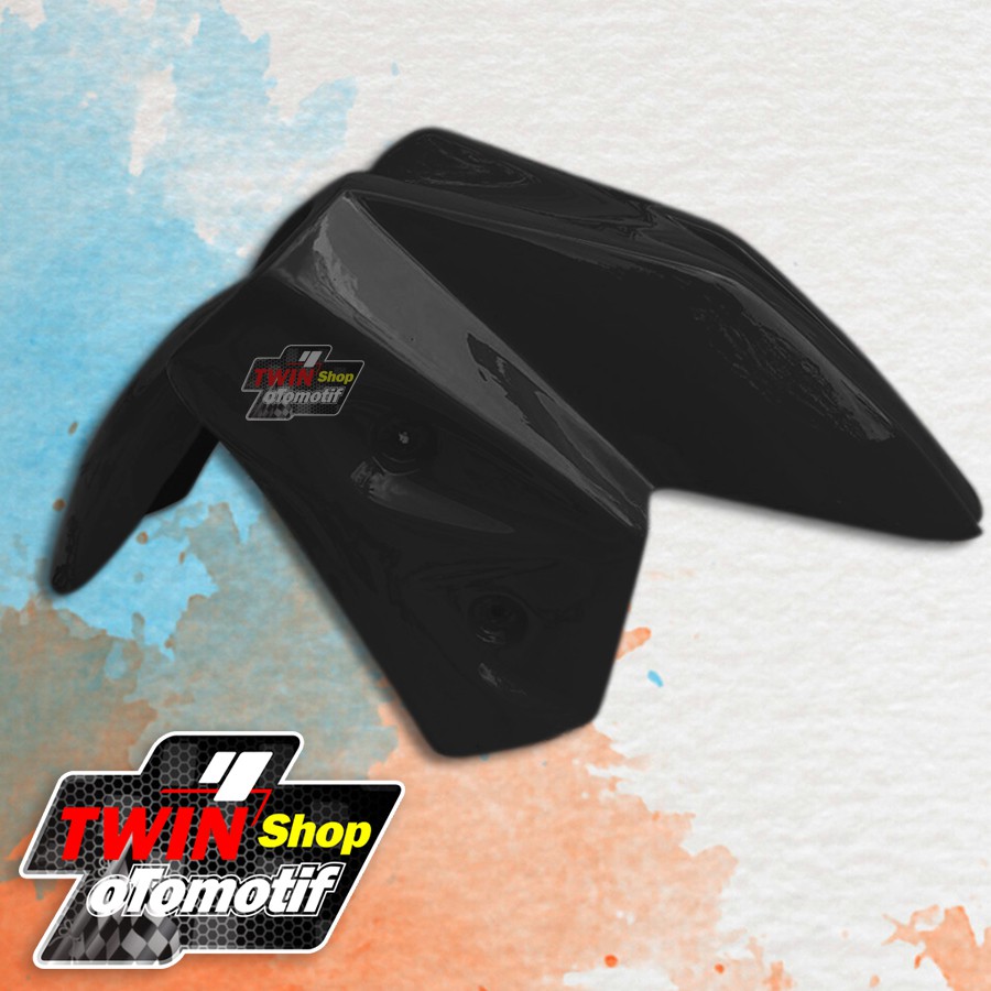 SPAKBOR ALL NEW NMAX, SPAKBOR DEPAN NMAX, BODY NMAX PREDATOR HITAM