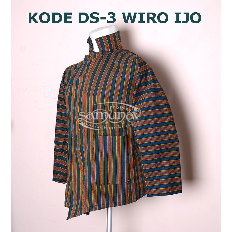 SURJAN LURIK DEWASA COKLAT HIJAU DS-3