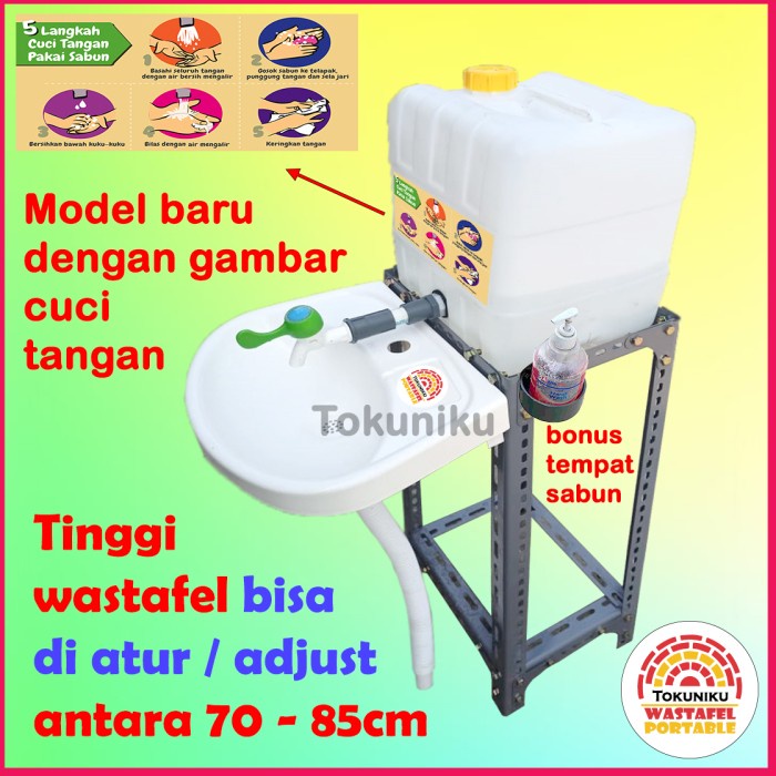Wastafel Portable Drum Tempat Cuci Tangan Murah Wastafel Portabel