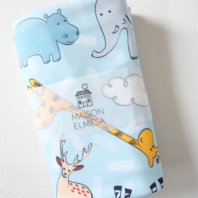 Maison Elmesa Baby Blanket Selimut Bayi Regular Sprinkle Jungle