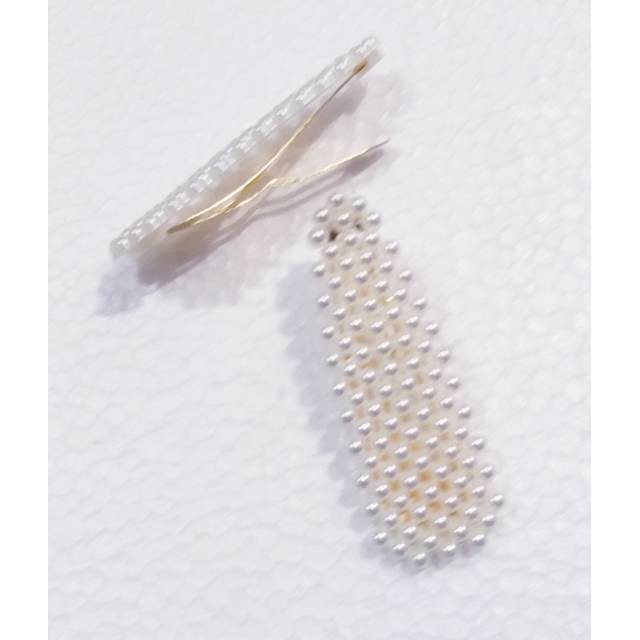 grosir   Jepit gaya korean 6 pcs pearl hairclips #003