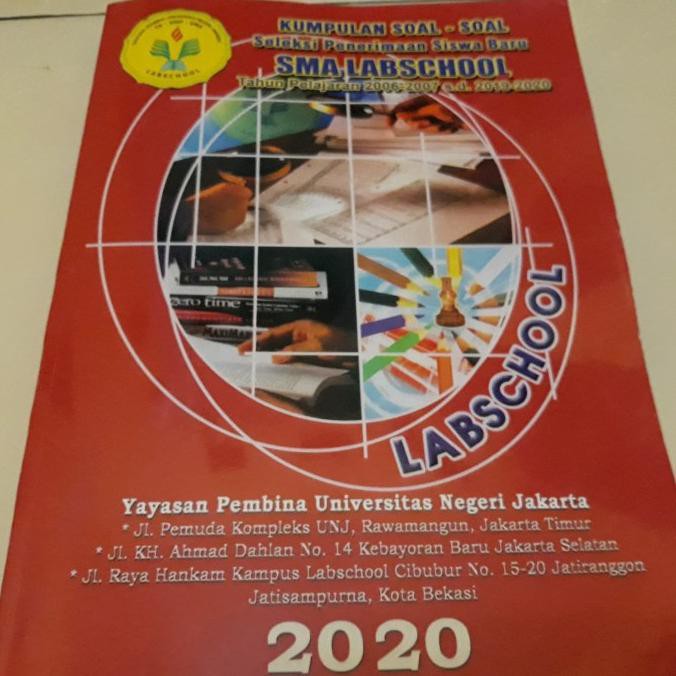 

Buku kumpulan Soal Masuk SMA Labschool 2020